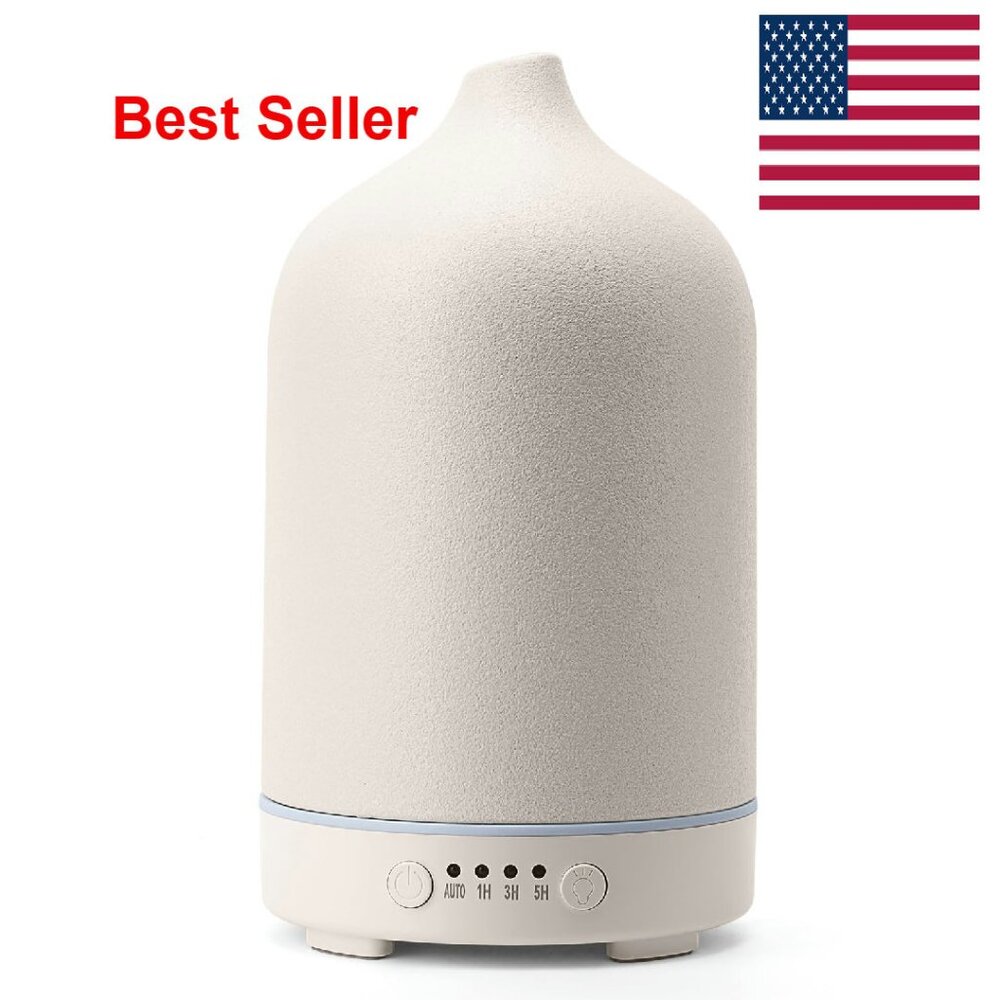 Ceramic Essential Oil Diffuser Aromatherapy Home … - image 1